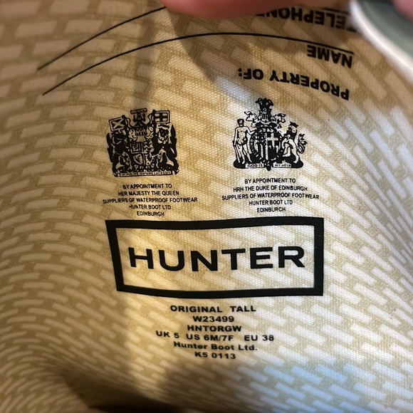 ⛰️Hunter Original Tall Boots⛰️ - Picture 8 of 10